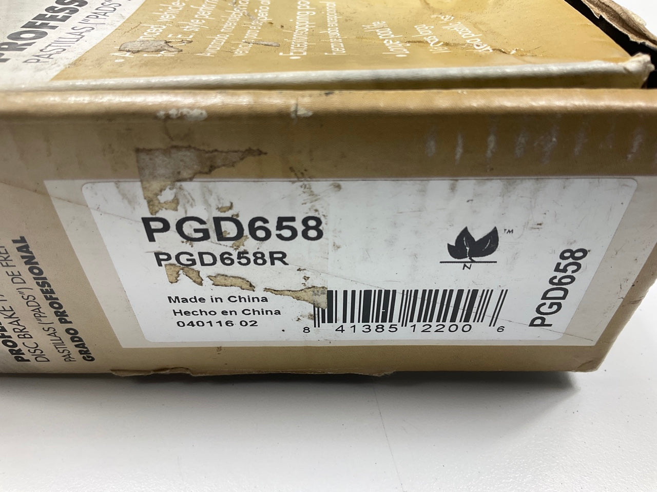 Pro Stop PGD658 Rear Disc Brake Pads
