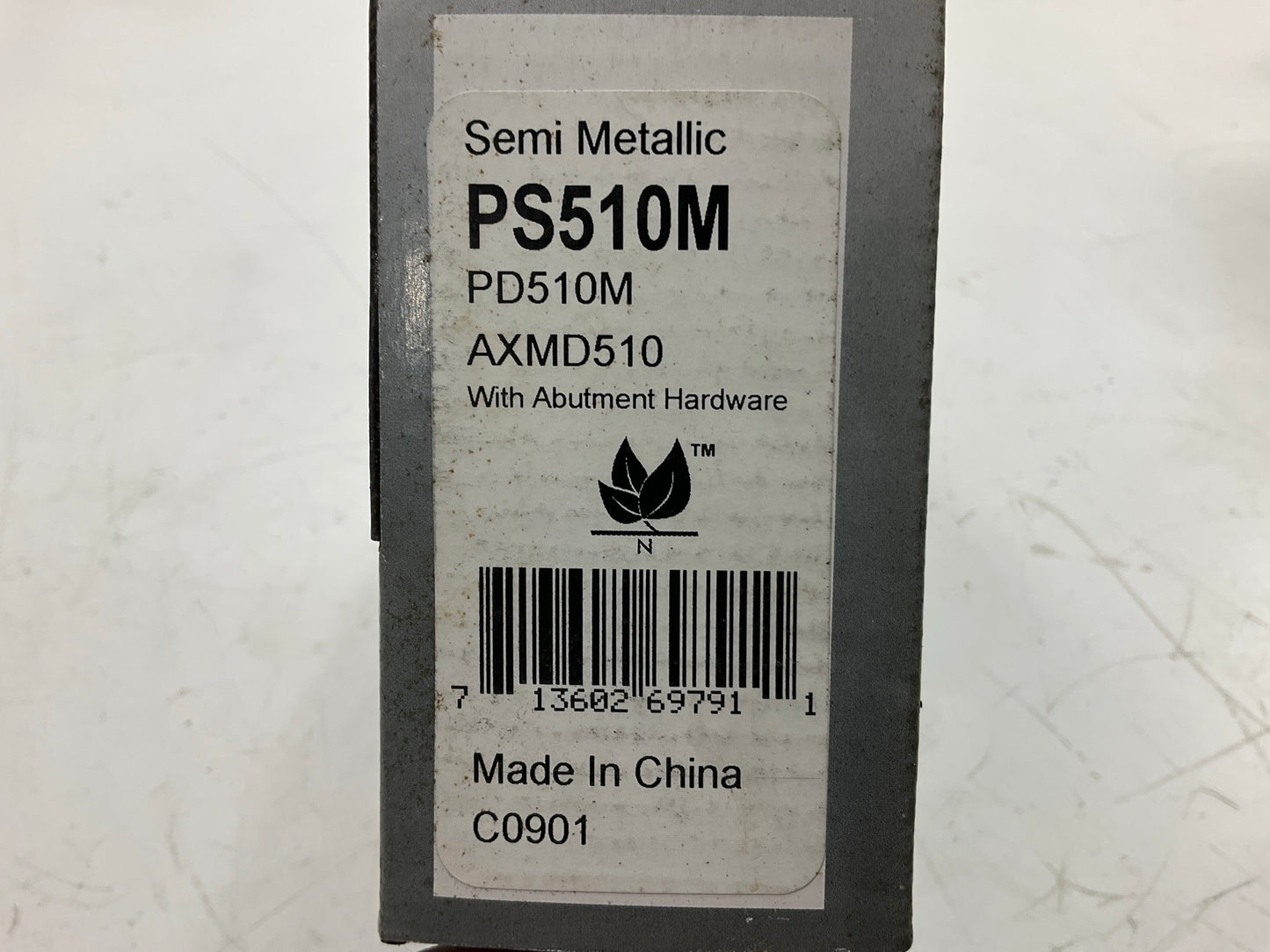 Pro Stop PS510M Front Semi-Metallic Disc Brake Pads For 1991-1994 Nissan Sentra