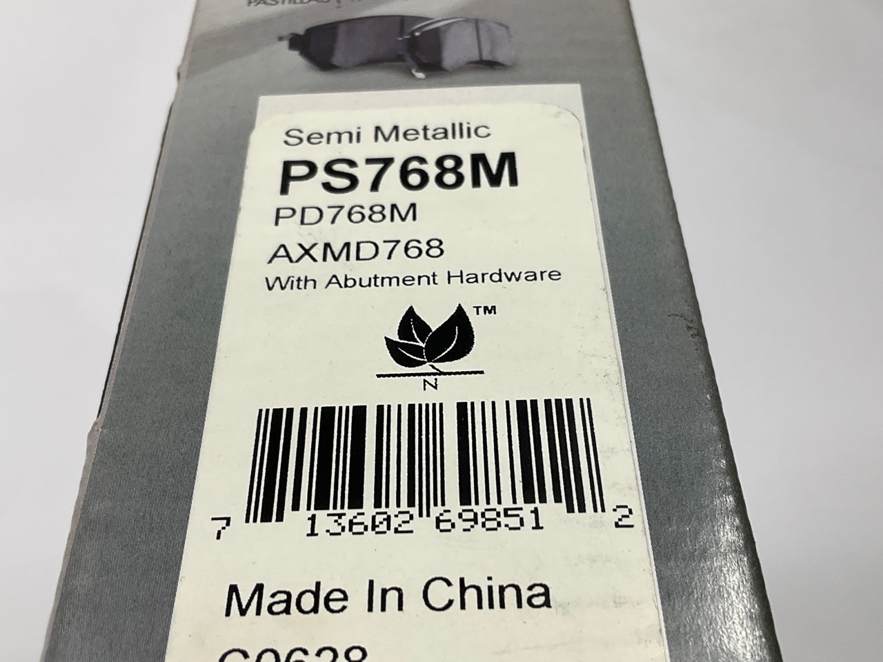 Pro Stop PS768M Front Disc Brake Pads - Semi-Metallic