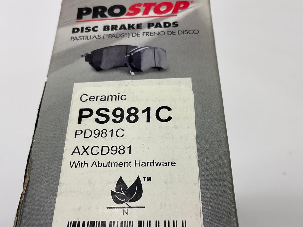 Pro Stop PS981C Ceramic Rear Brake Pads For 2003-2006 Jeep Wrangler