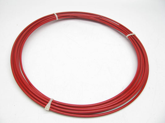 3/16'' X 25' Racing Red Carbon Steel Pro-tube Brake Line BLPC-325R