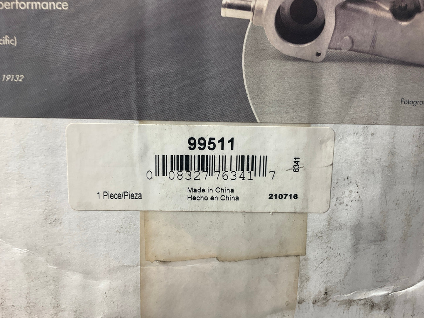 Procool 99511 Engine Water Pump For 2009-2018 Ram 5.7L-V8