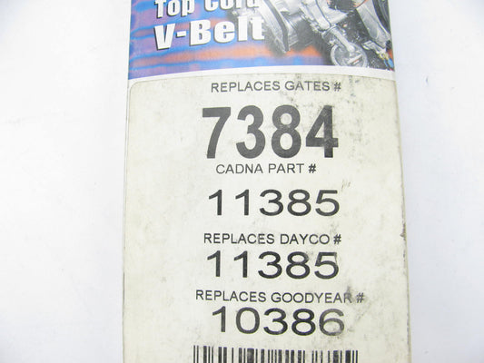 Professionals Choice 7384 Accessory Drive Belt - 0.33'' X 38.50'' - 36 Degree