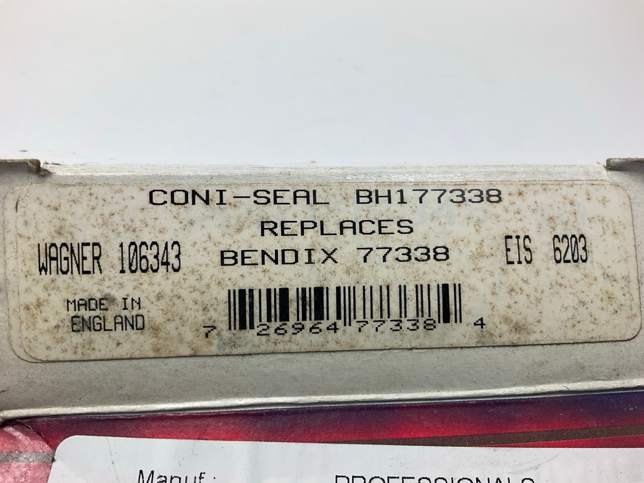 Professionals Choice BH177338 Front Left Brake Hose