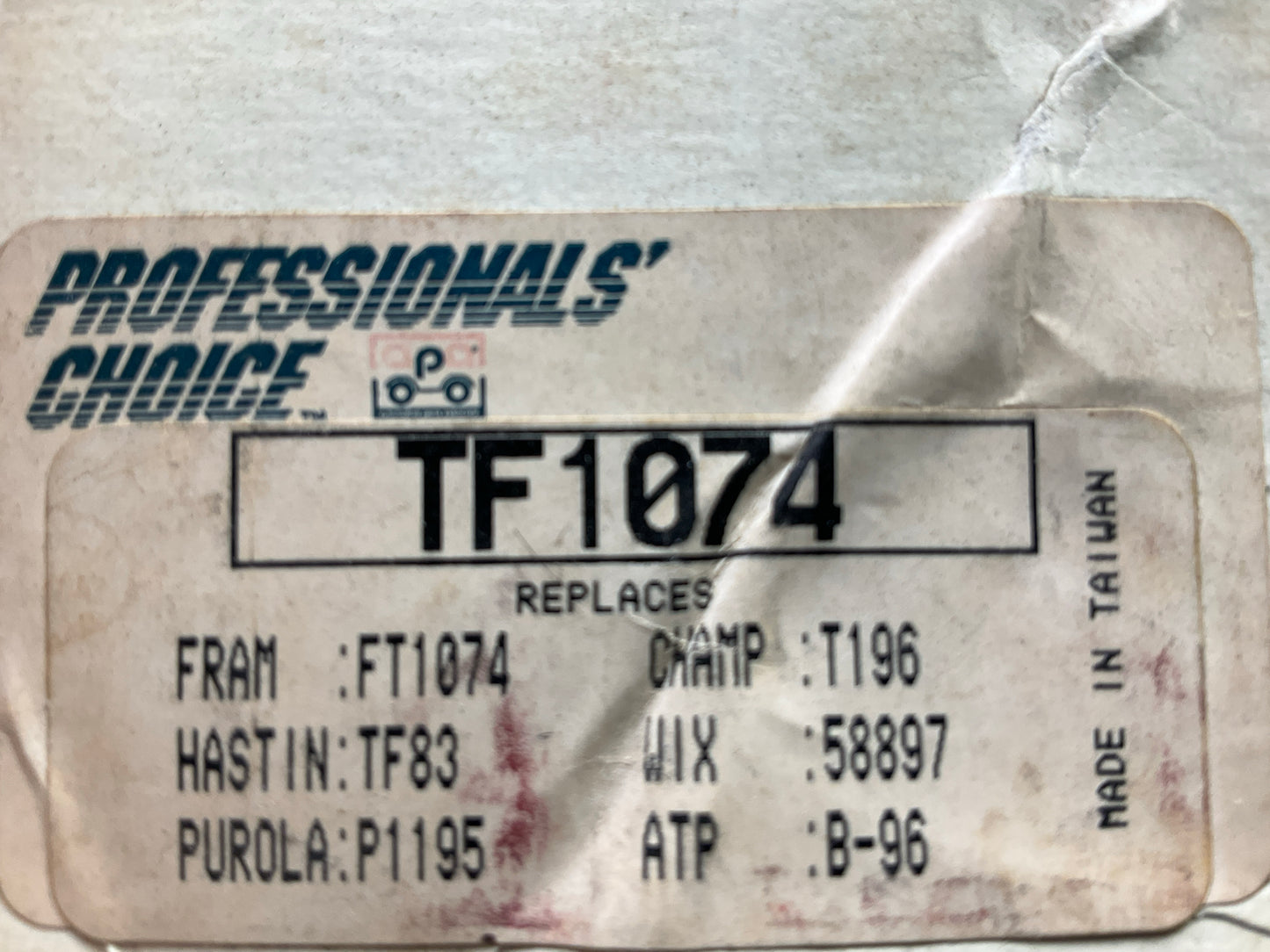 Professionals Choice TF1074 Automatic Transmission Filter Kit