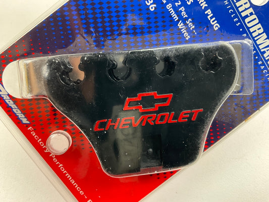 Proform 141-636 Universal Spark Plug Wire Looms, Chevrolet Bowtie Emblem