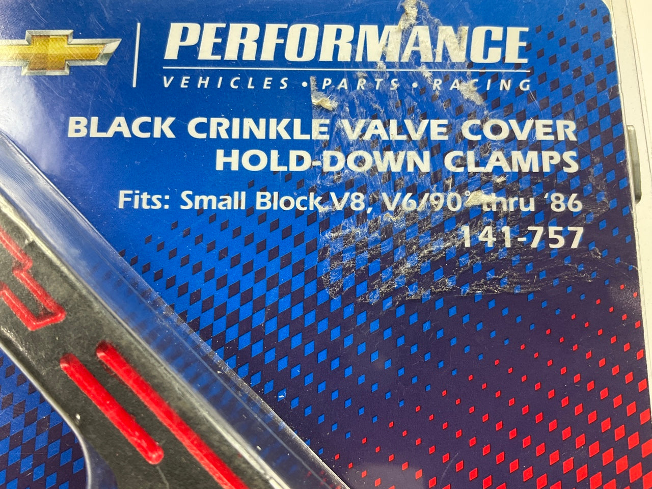 Proform 141-757 Chevrolet Performance Valve Cover Hold Down Clamps - 4 PACK