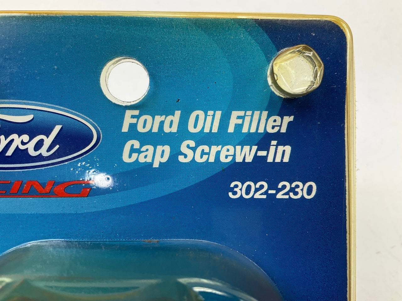 Proform 302-230 Polished Screw-In Oil Fill Cap - Ford Logo - 5.0L/302 V8