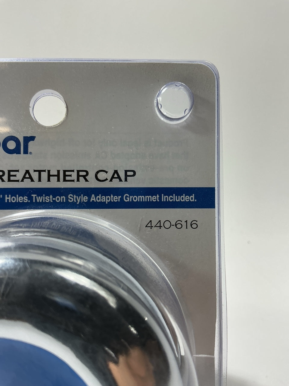 Proform 440-616 Engine Crankcase Breather Cap 3'' Push-in Style For Mopar
