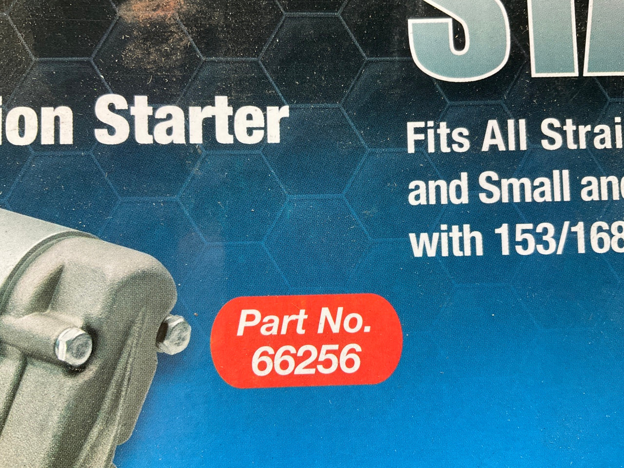 Proform 66256 High-Torque Starter Mini Black Powdercoated Max 11.0:1 Compression