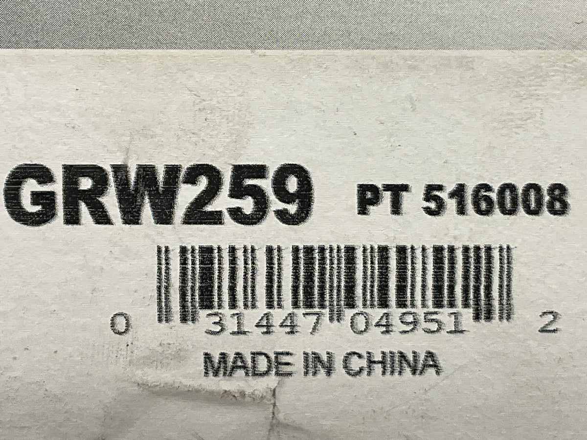 (2) Proline GRW259 Rear Wheel Bearing