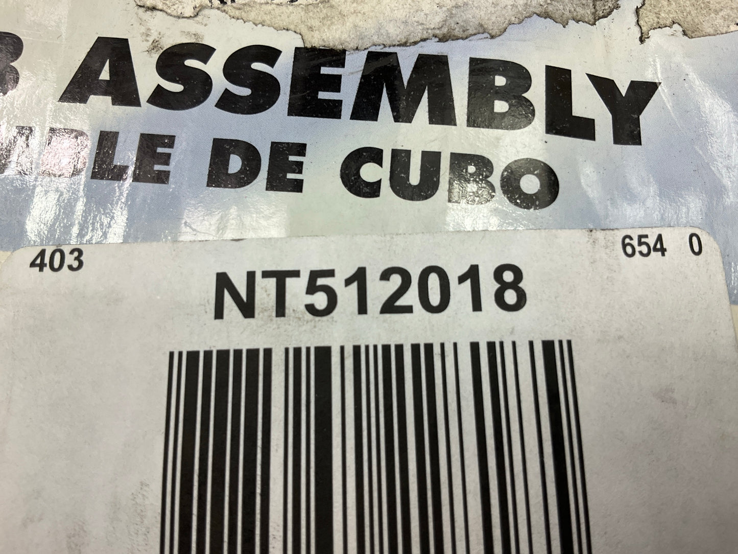 Proline NT512018 Rear Wheel Bearing Hub Assembly