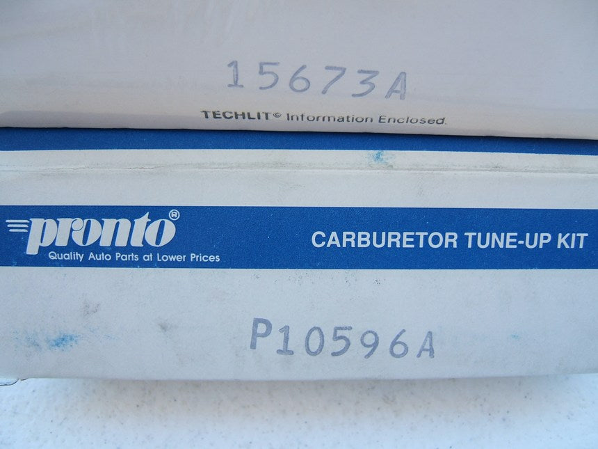 Pronto 10596A Carburetor Rebuild Kit for 1975-1981 AMC Ford Mercury Holley 1946
