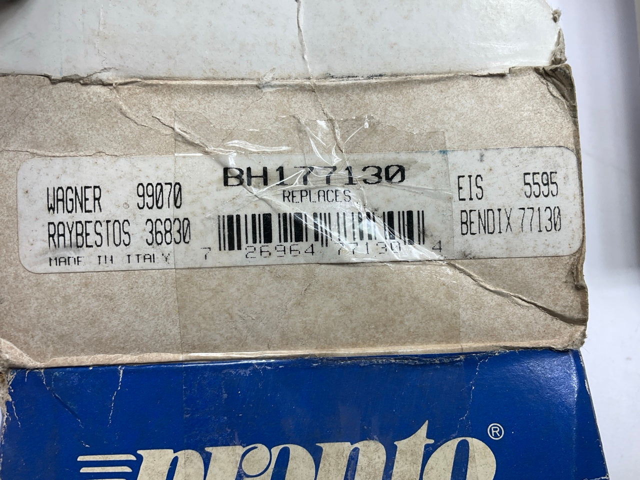 Pronto BH177130 Brake Hydraulic Hose - Front Left