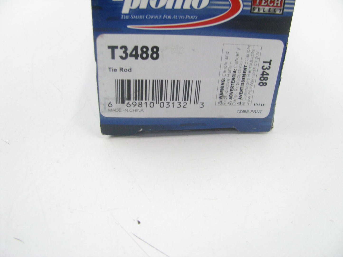 Pronto T3488 Steering Tie Rod End - Front Inner