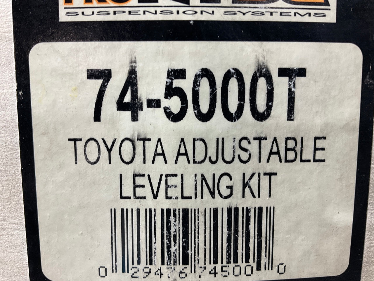 Missing Lubricant, PROryde 74-5000T Adjustable Lift Leveling Kit, 2-3.5'' Of Lift