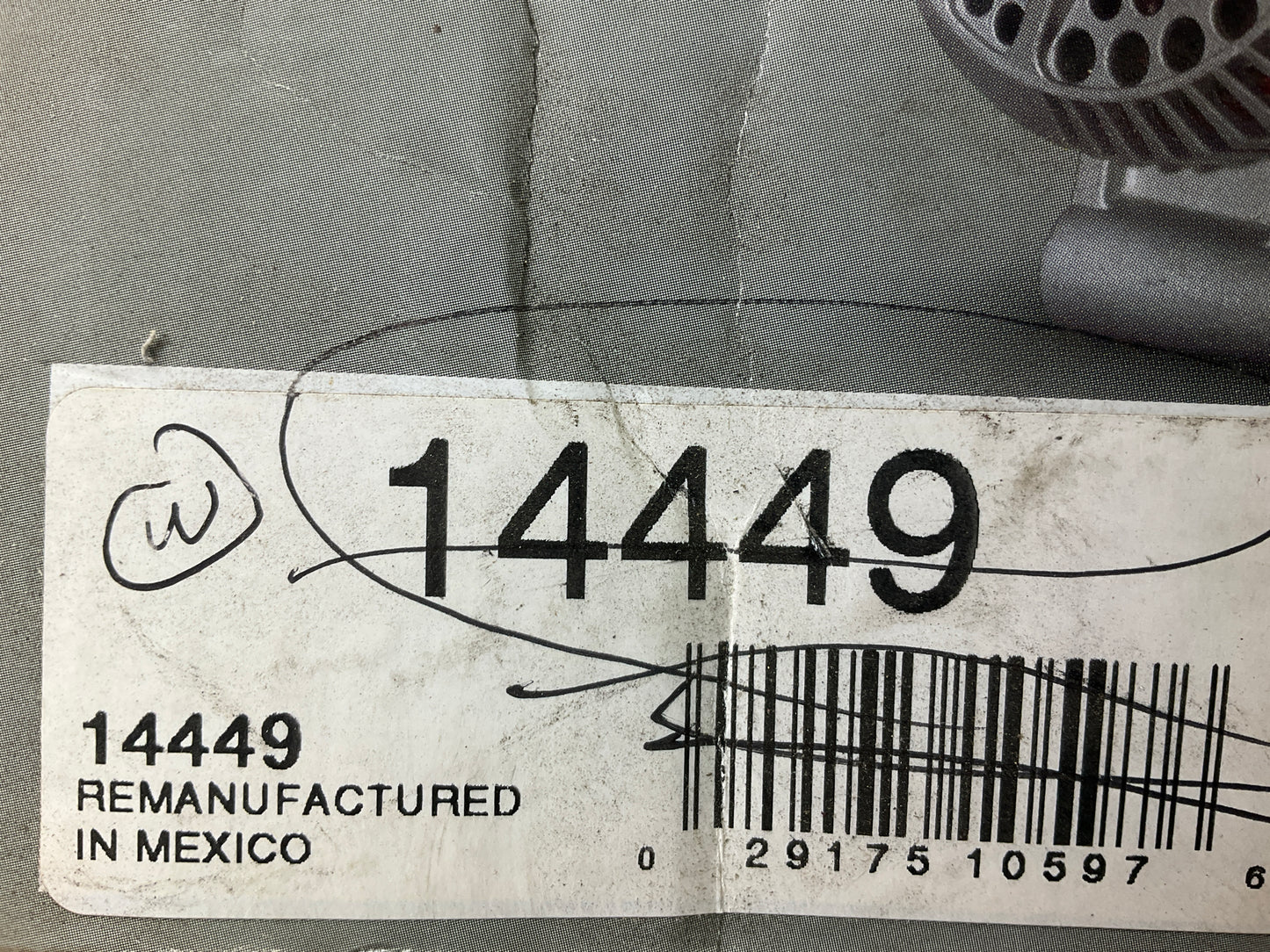 REMAN. Prostart 14449 Alternator For 1987-1992 Toyota Tercel AUTO Trans