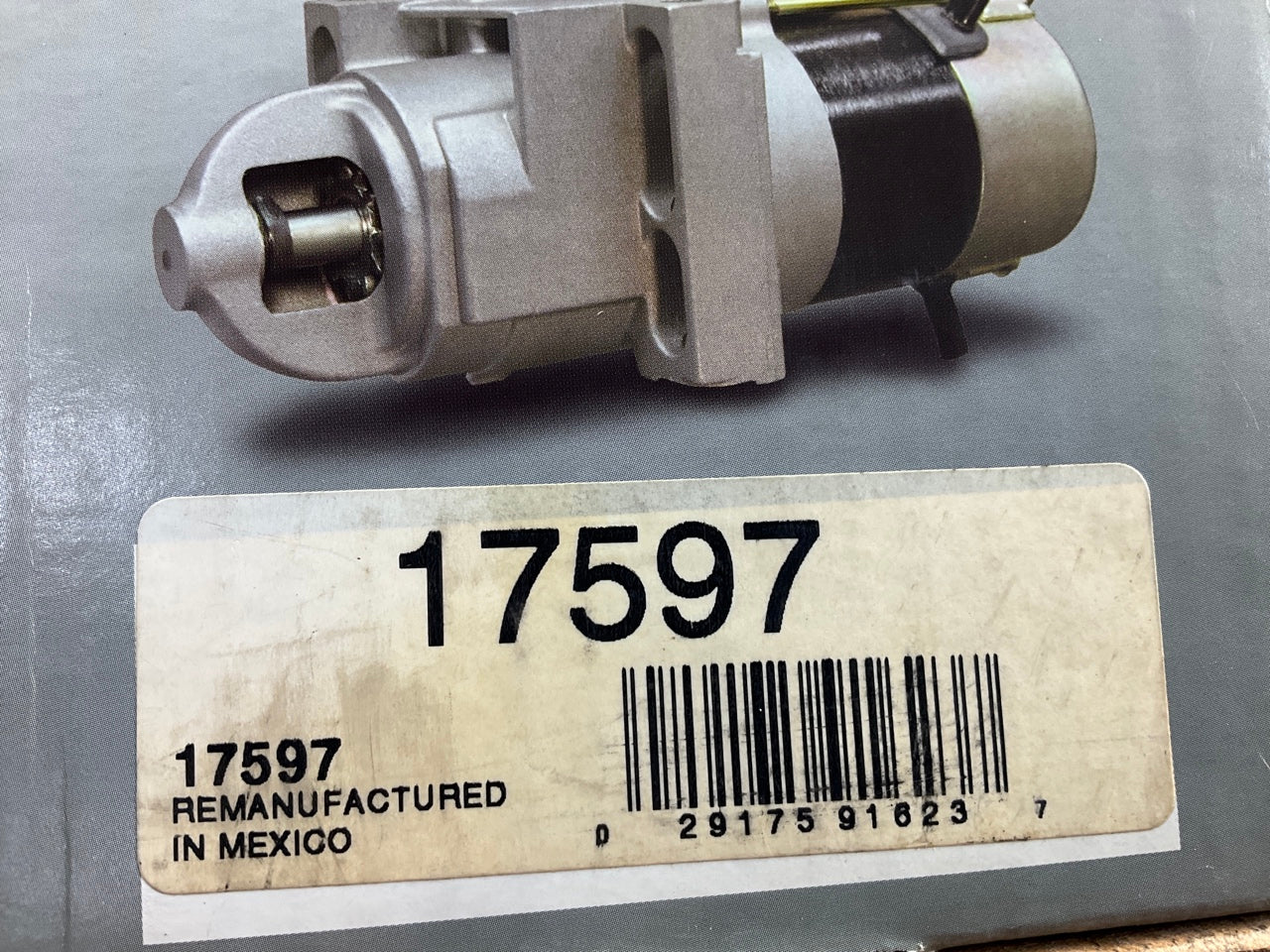 Prostart 17597 REMAN Starter Motor For 2010-2012 Mazda 3 2.0L-L4