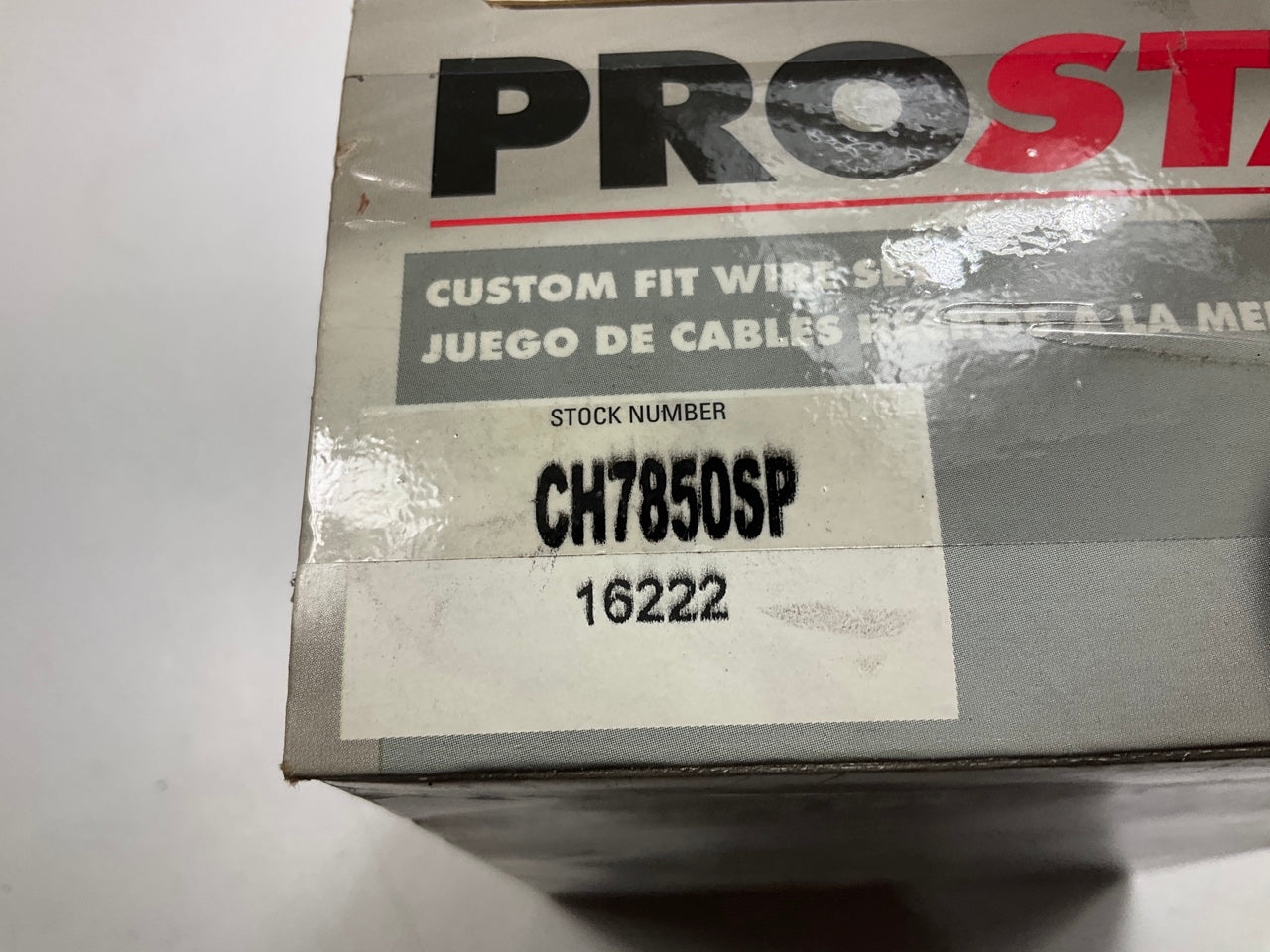Prostart CH7850SP Ignition Spark Plug Wire Set 1994-1995 Chevrolet GMC 7.4L-V8