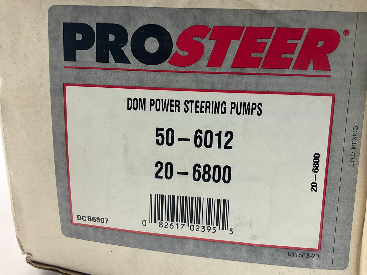 REMAN. Prosteer 50-6012 Power Steering Pump