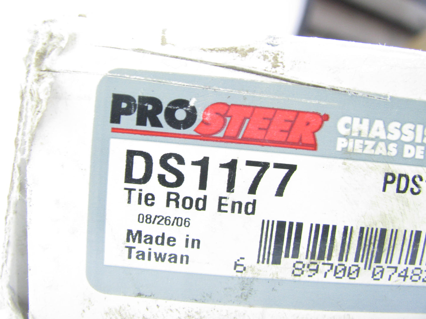 Prosteer DS1177 Steering Tie Rod End - Front Left Inner