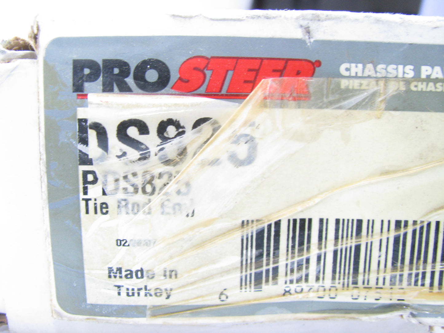 Prosteer DS825 Steering Tie Rod End - Front Left Inner