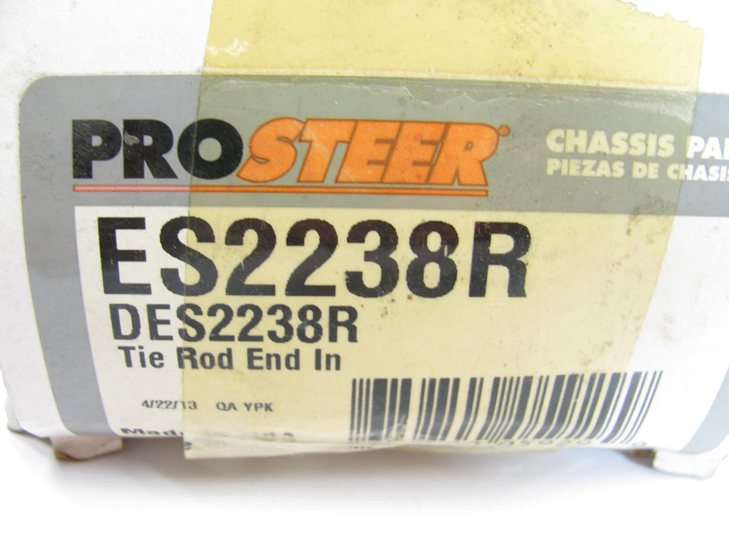 Prosteer ES2238R Front Right Inner Steering Tie Rod End 1983-1985 Toyota Camry