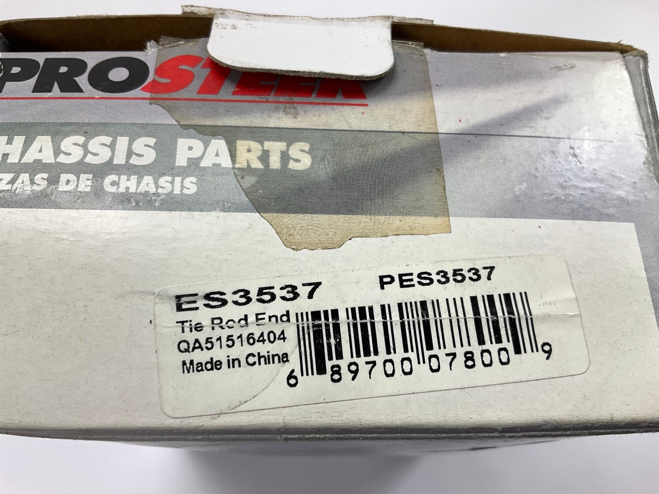 Prosteer ES3537 Steering Tie Rod End - Front Outer