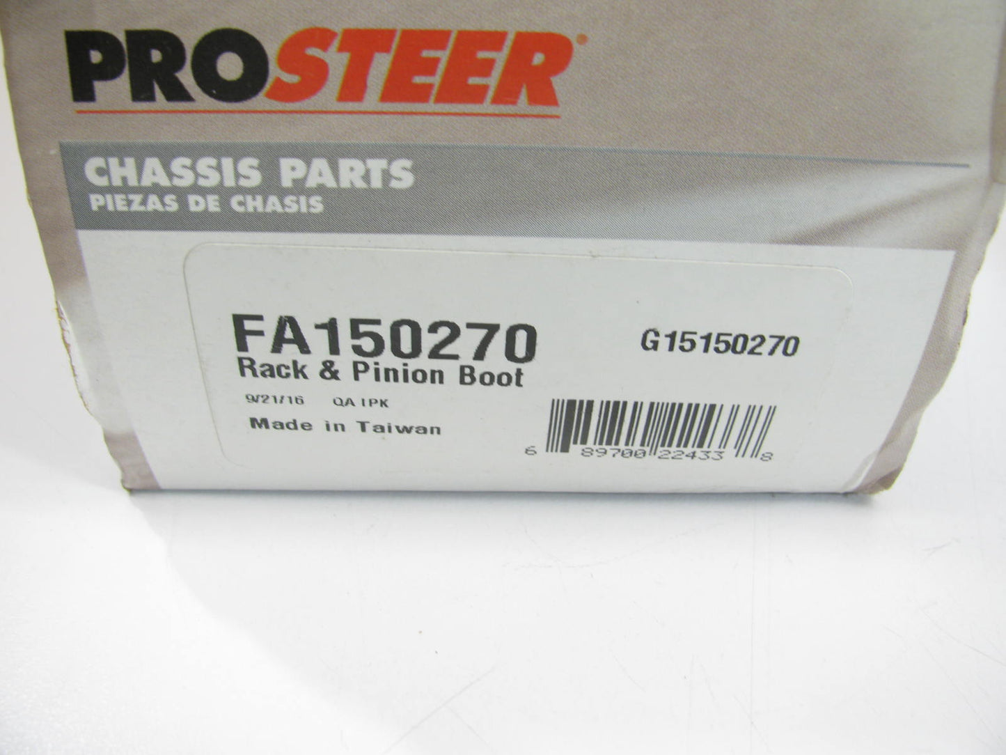 Prosteer FA150270 Steering Rack And Pinion Bellow Kit