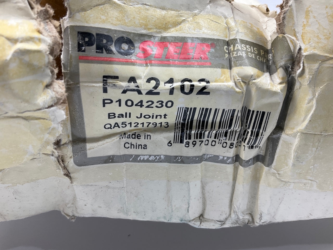 Prosteer FA2102 Suspension Control Arm & Ball Joint Assembly - Front Right Upper