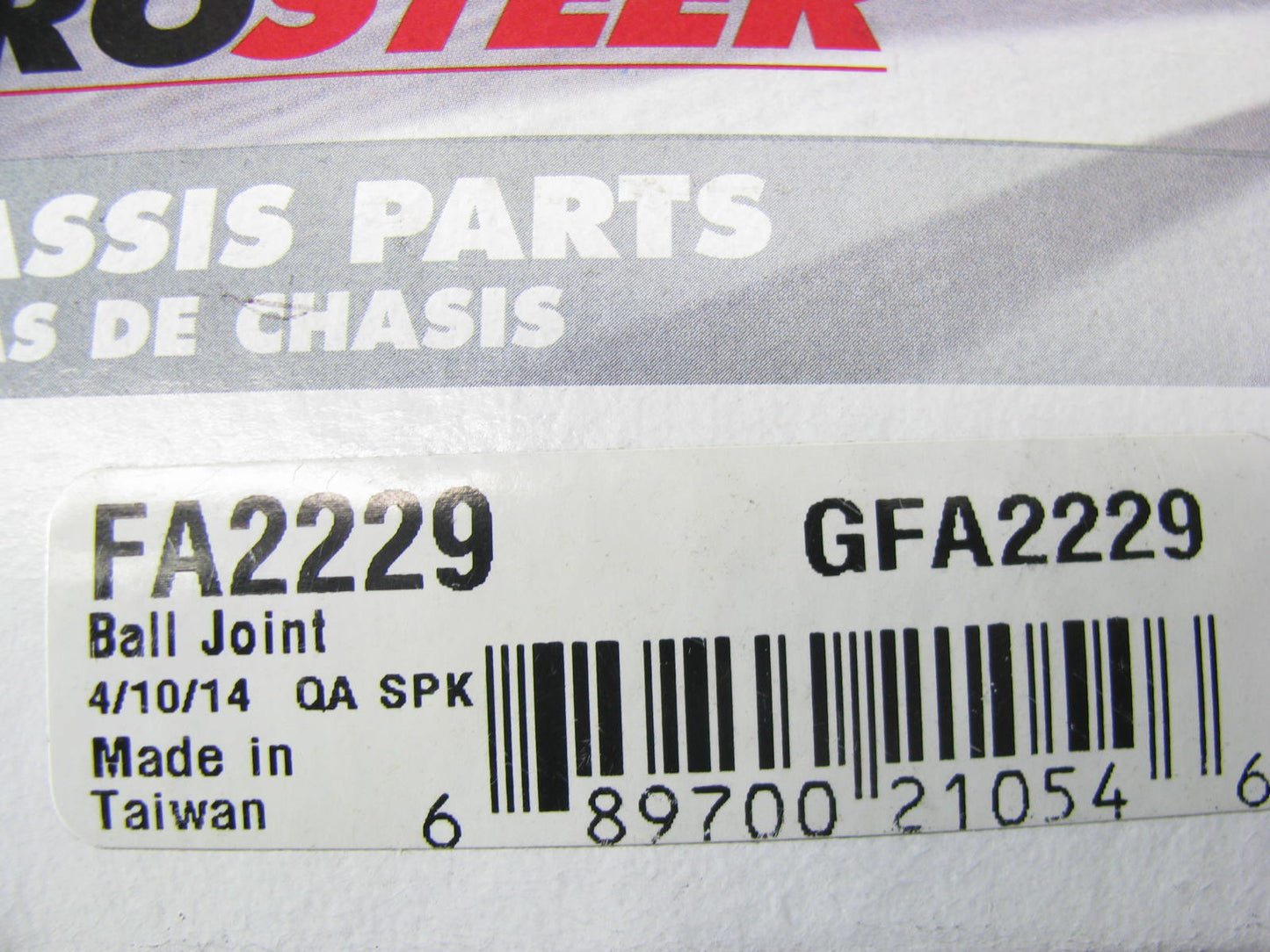 Prosteer FA2229 Front Right Lower Suspension Ball Joint For 1990-92 Lexus LS400
