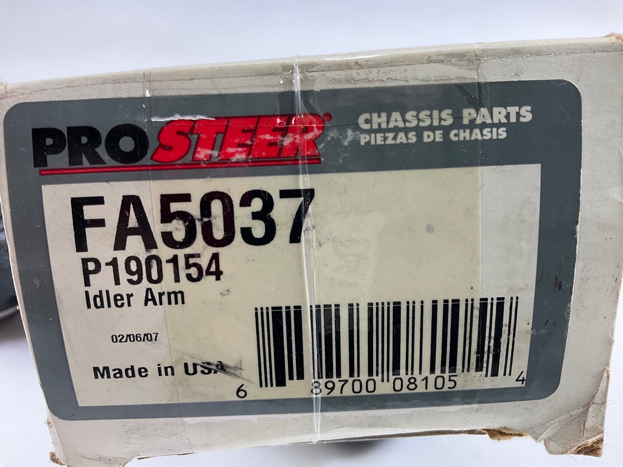 Prosteer FA5037 Steering Idler Arm