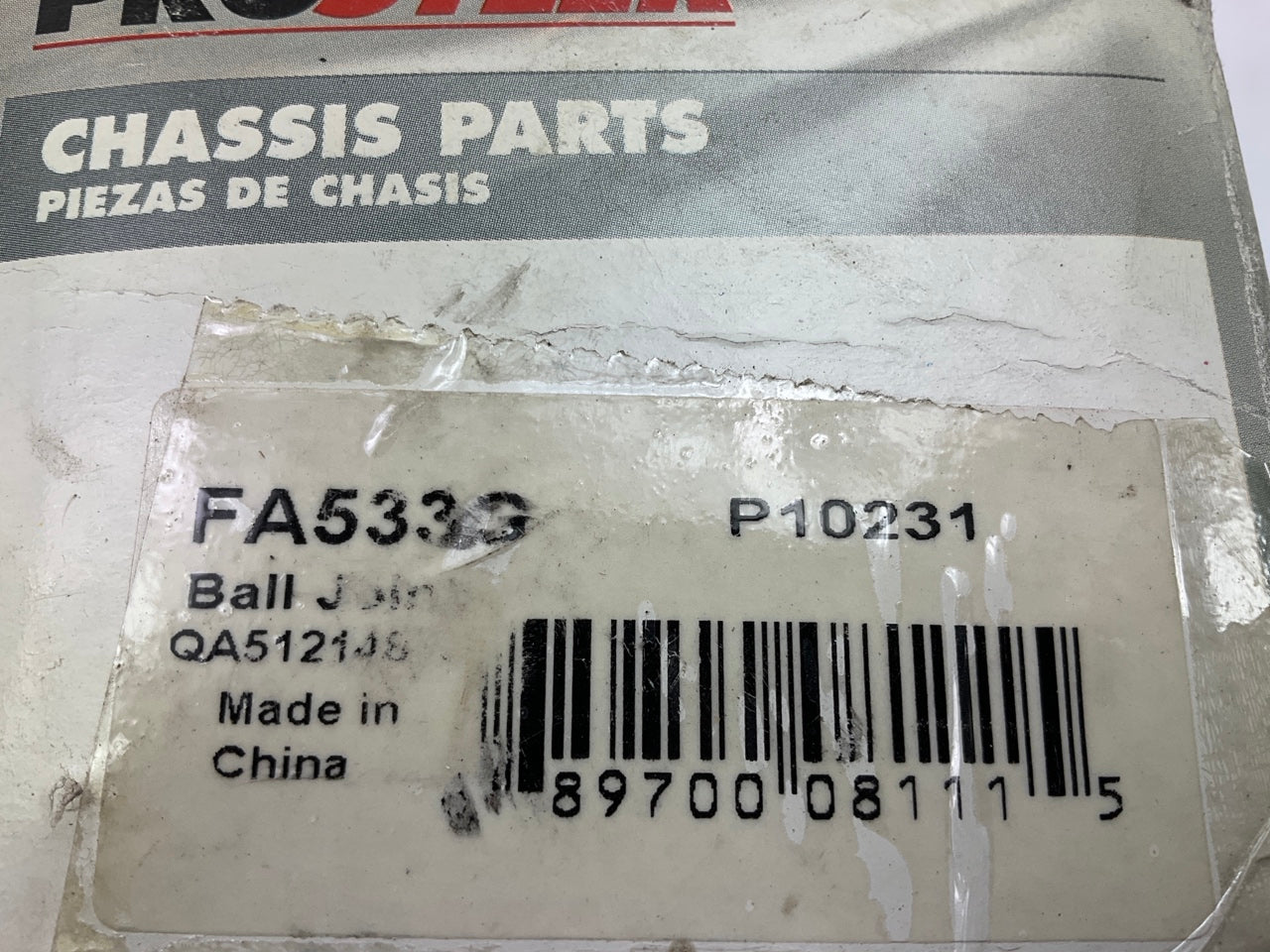 Prosteer FA533G Suspension Ball Joint, Front Lower