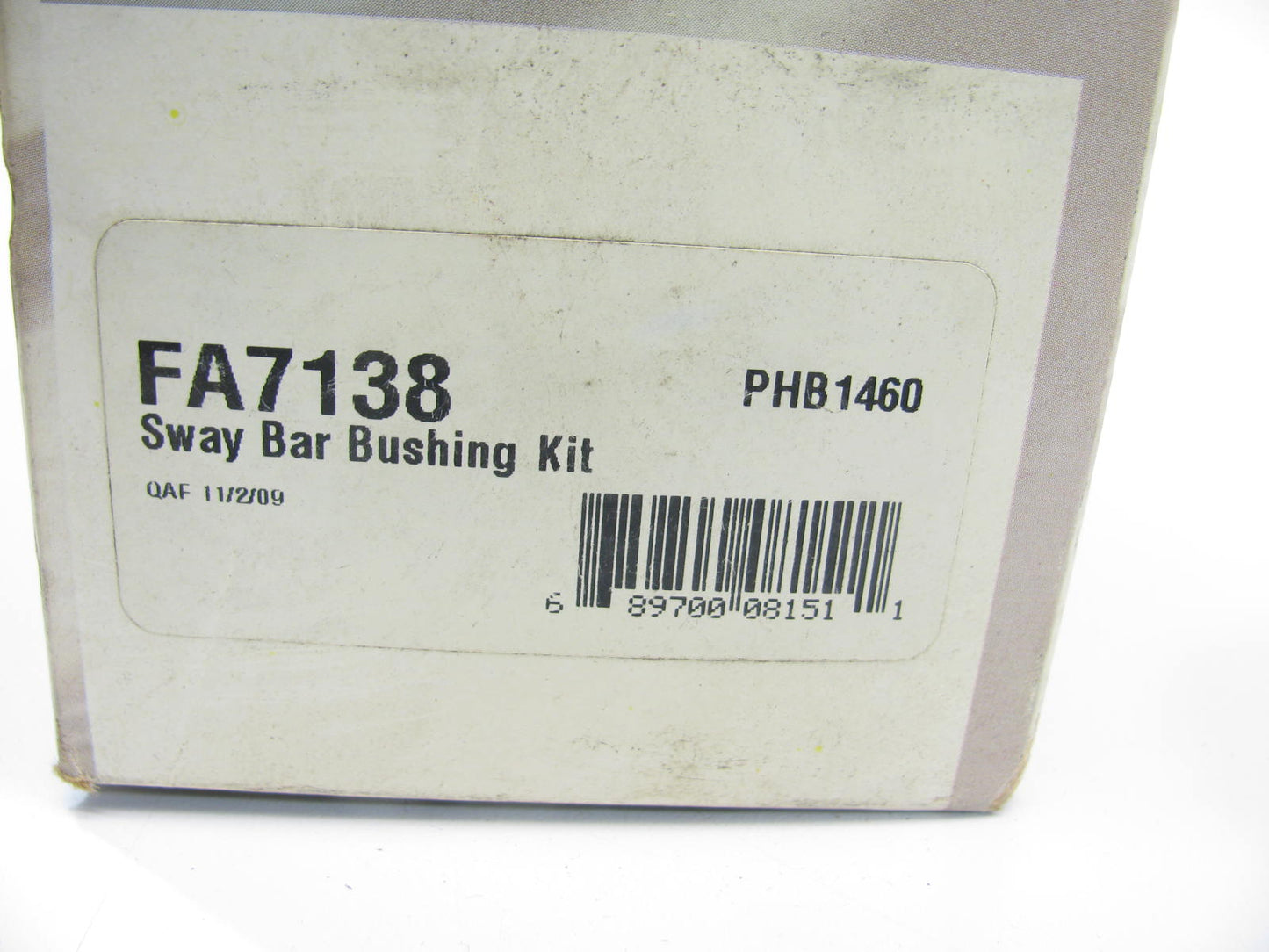 (2) Prosteer FA7138 Suspension Stabilizer Sway Bar Bushing - Front