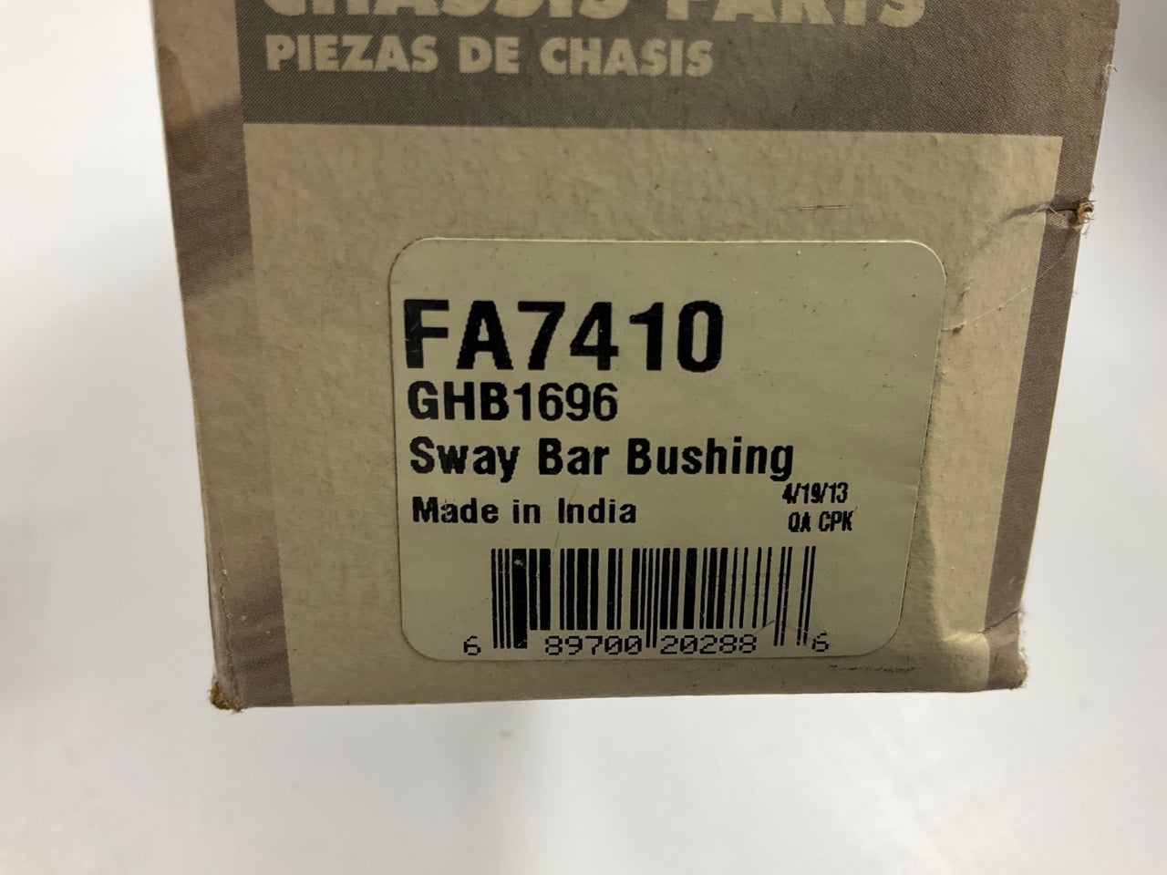 Prosteer FA7410 Front Suspension Stabilizer Sway Bar Bushing Kit