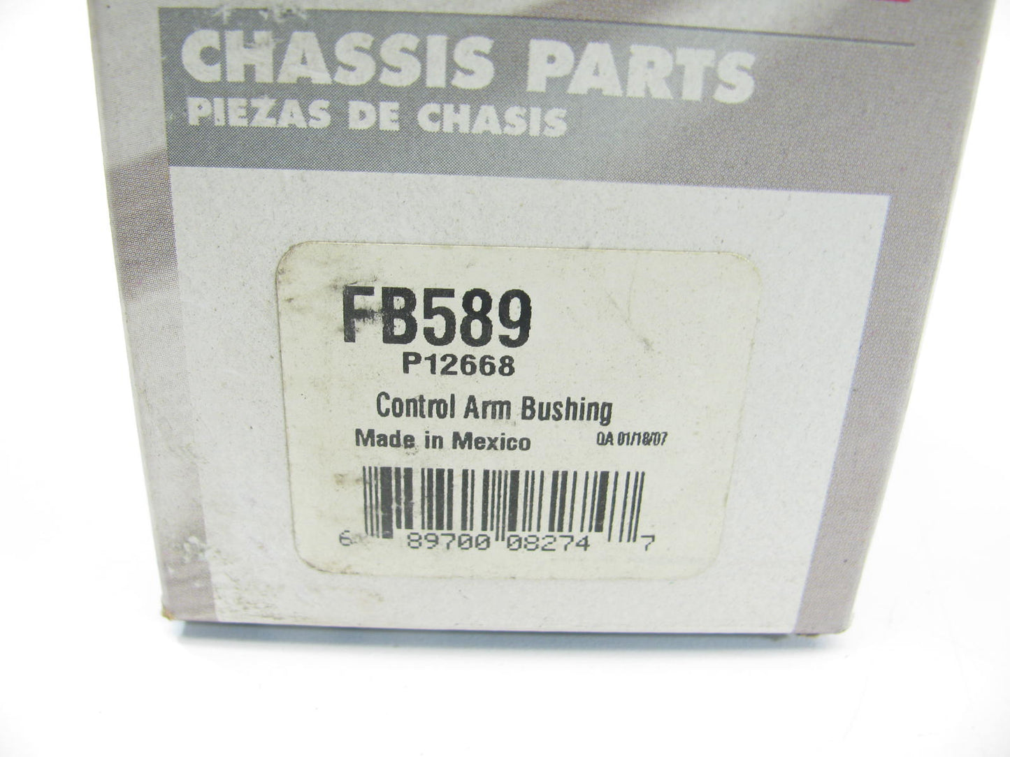 (2) Prosteer FB589 Suspension Control Arm Bushing - Front Lower Inner