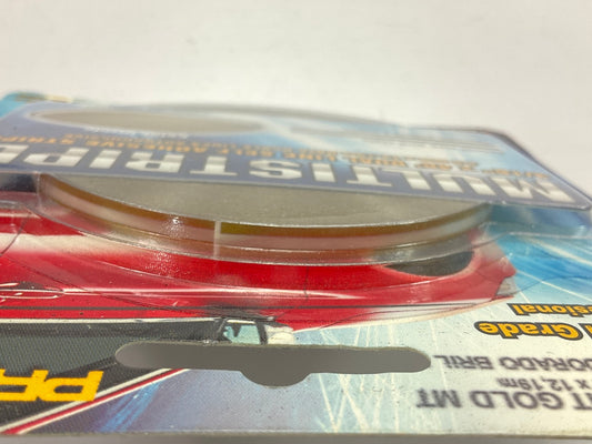 Prostripe R310106 Pinstripe Striping Tape 3/16''x40' Dual Line, Bright Gold Color