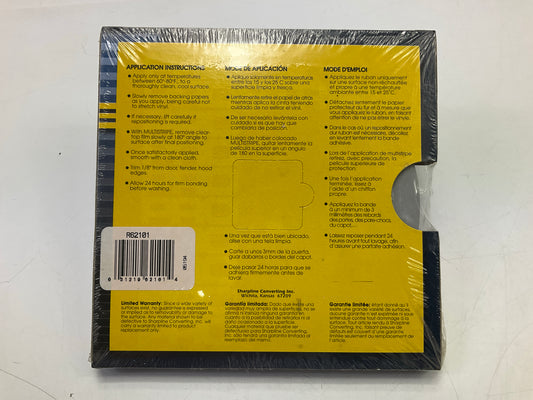 Prostripe R62101 Dual Pinstripe Striping Tape, Silver / Burgundy, 5/16'' X 150'