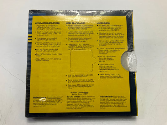 Prostripe R62112 Pinstripe Striping Tape 5/16'' X 150' - Gold / Black Metallic