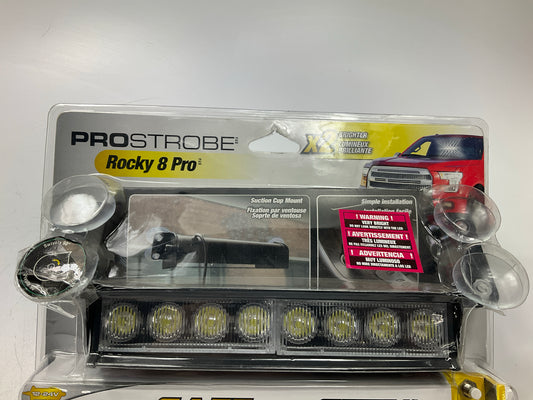 Prostrobe 70747A Pro Plug And Play Windshield Mount Safety Strobe LED Light Lamp