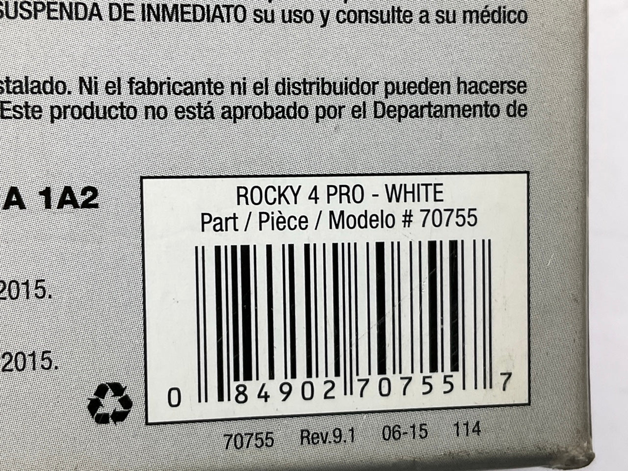 ProStrobe 70755 Pro Strobe Lights Rocky 4 Pro White 12-24V 26 Flash Patterns