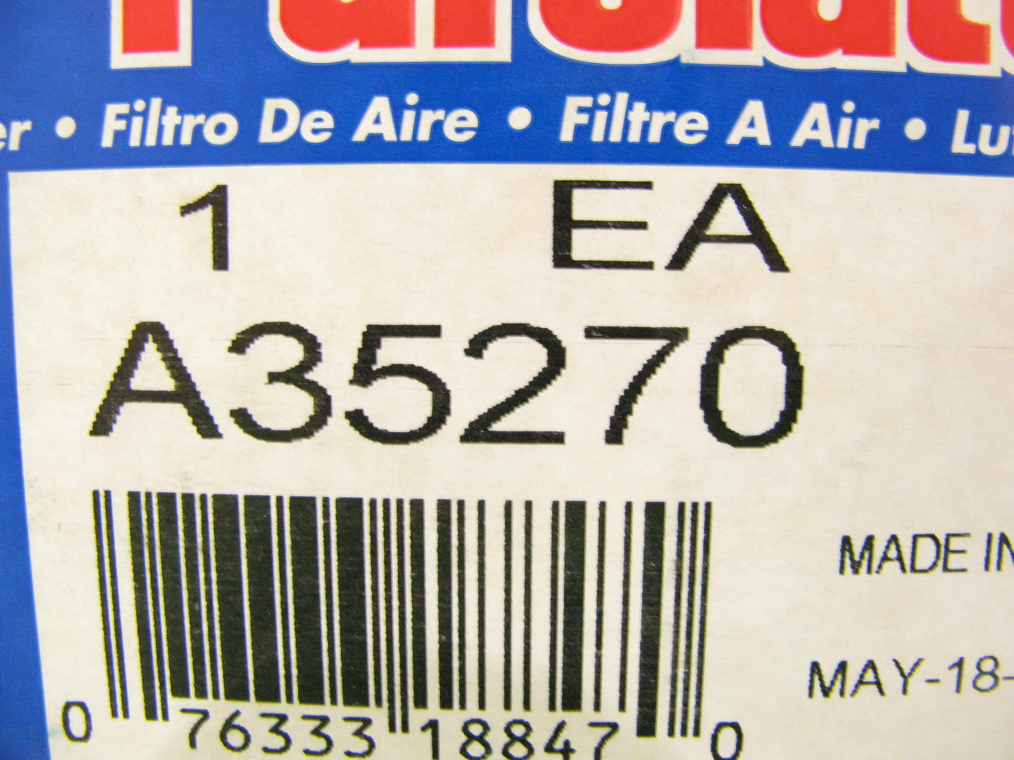 (2) Purolator A35270 Air Filter - Replaces PA4632, 139-4834, 155-5410, P822686