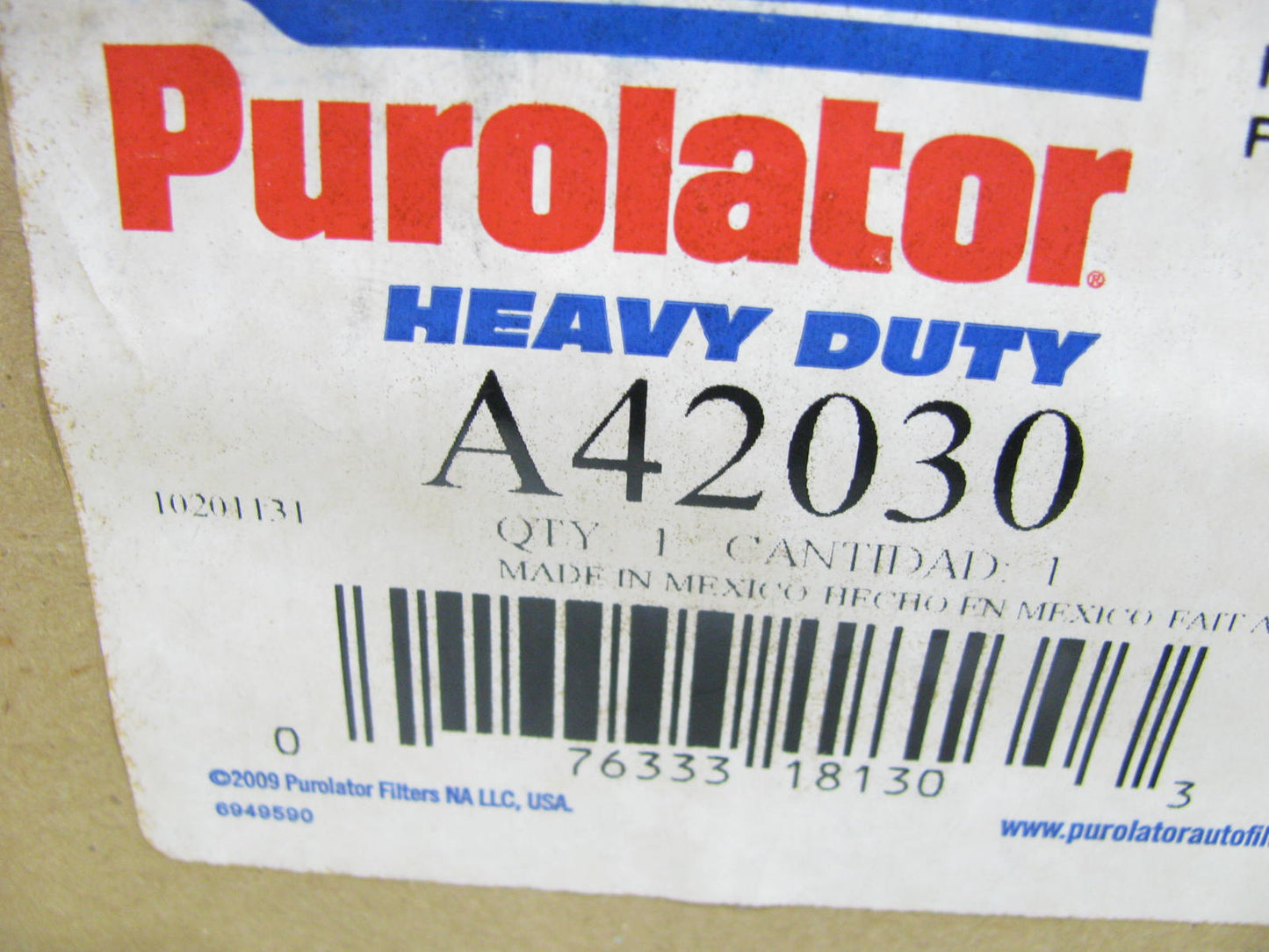 (3) Purolator A42030 Air Filters Replaces P103443 42222 AF437K AF807K AF129K