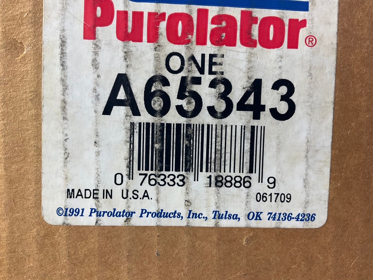 Purolator A65343 Air Filter - Replaces RS3548, P533930, CA8466, AF2248, LAF3930