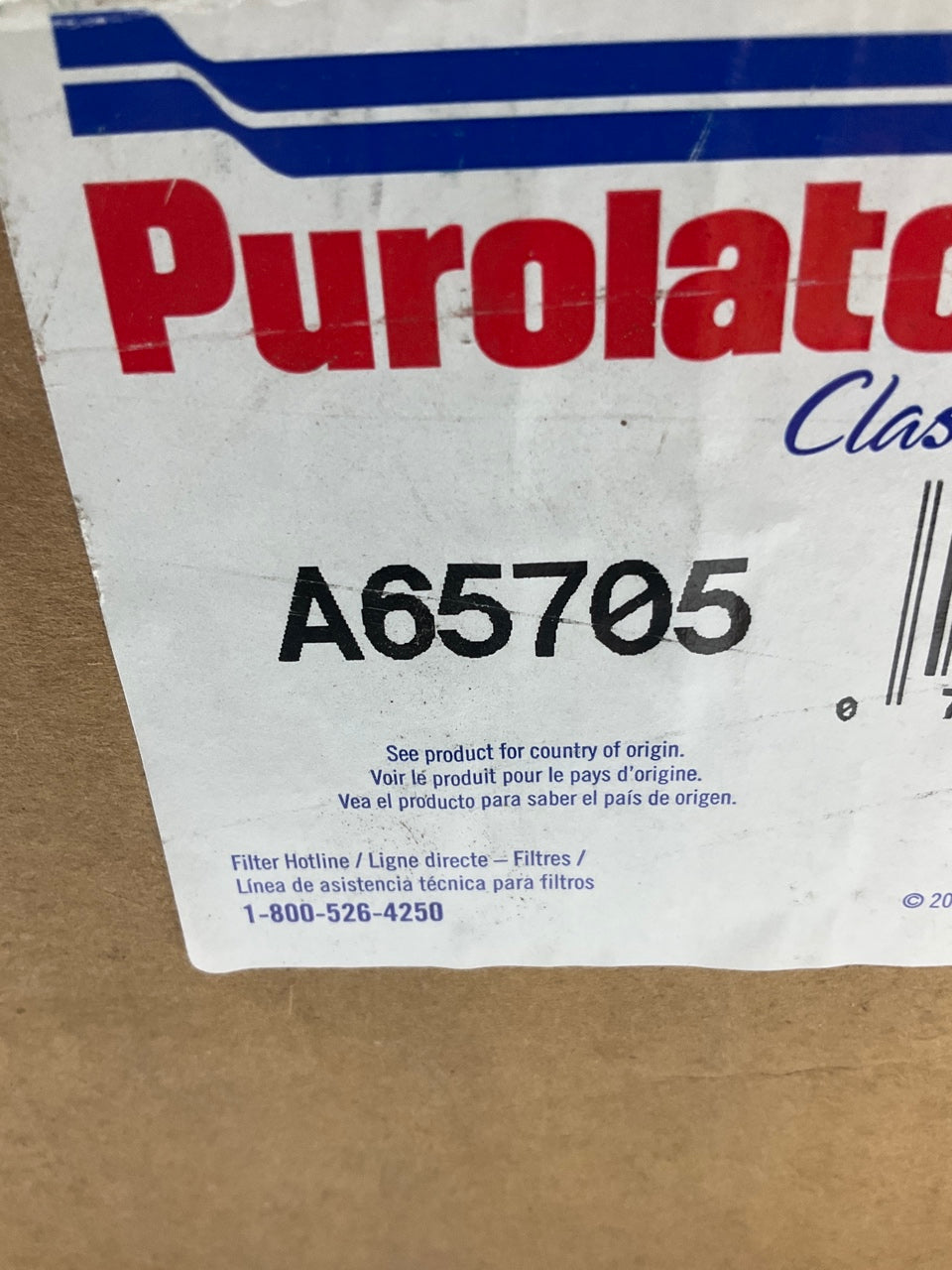 Purolator A65705 Air Filter For 2005-06 Mercedes-Benz E320 3.2L-L6 Turbo Diesel