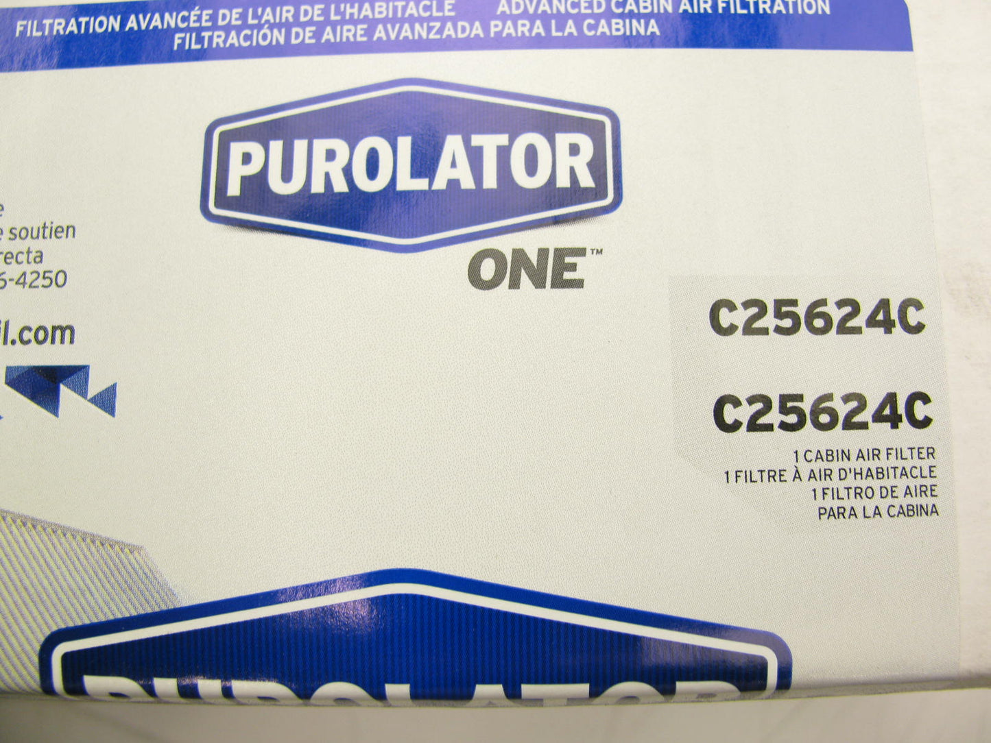 Purolator C25624C Cabin Air Filter