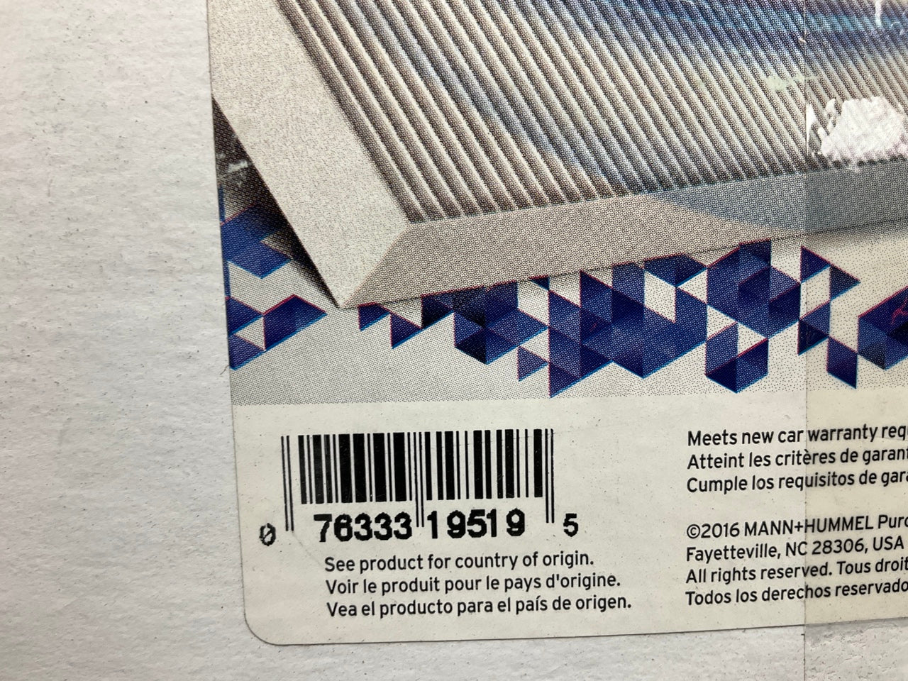 Purolator C36071C Cabin Air Filter