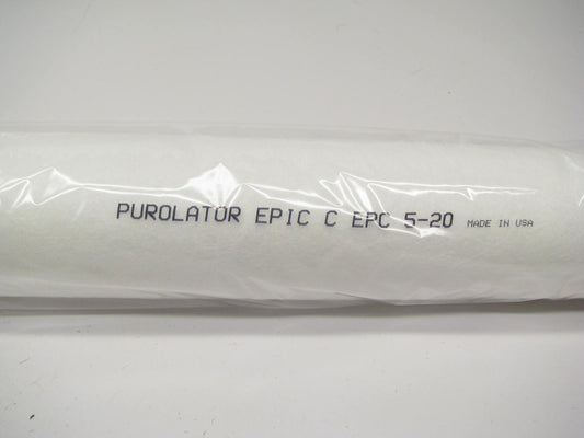 (X8) Purolator EPC5-20 Epic C 5 Micron Approx 20'' Long Industrial Filters