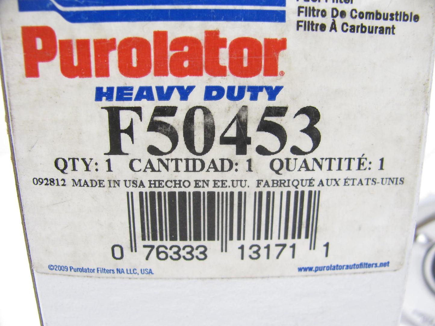 Purolator F50453 Fuel Filter Replaces C11860PL 33167 L60F FF957 FF5100