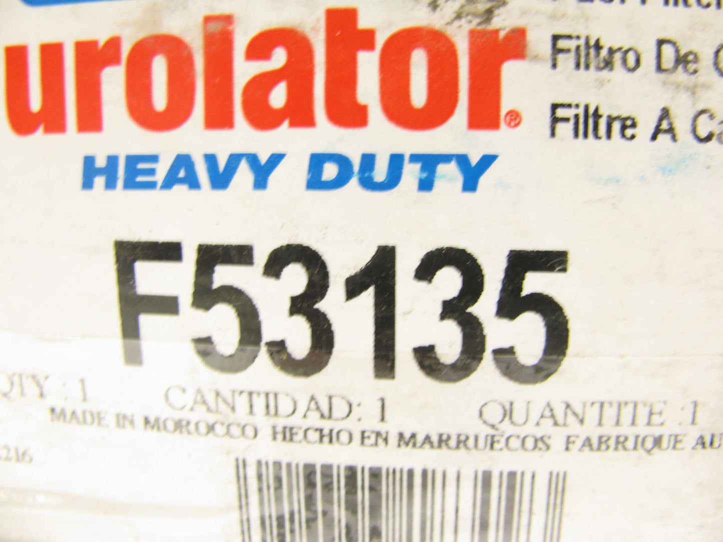 (4) Purolator F53135 Fuel Filters